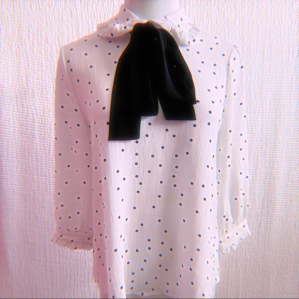Polka Dot Blouse
